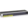 NETGEAR 16-Port Gigabit Ethernet Smart Managed Plus PoE Network Switch, Hub, Internet Splitter (JGS516PE) – with 8 x PoE @ 85W, Desktop/Rackmount, and ProSAFE Lifetime Protection(8 Port | 8xPoE+ 124 W)