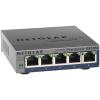 NETGEAR 5 Port Gigabit Ethernet Managed Network Switch (GS305E) – Desktop or Wall Mount, Home Network Hub, Office Ethernet Splitter, Silent Operation(5 Port)