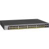 NETGEAR 52-Port Gigabit Ethernet Smart Managed Pro PoE Switch (GS752TPP) – with 48 x PoE+ @ 760W, 4 x 1G SFP, Desktop/Rackmount, and and ProSAFE Lifetime Protection (Renewed)(48 Port POE+ |760W |)