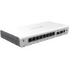 NETGEAR 8-port PoE Gigabit Ethernet Smart Switch with Insight Cloud Management (GC108P) – Managed with 8 x PoE+ @ 64W (Renewed)(Cloud | L2+ Managed)