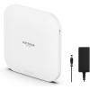 NETGEAR Cloud Managed Wireless Access Point (WAX620PA) – WiFi 6 Dual-Band AX3600 Speed | Up to 256 Client Devices | 802.11ax | Insight Remote Management | PoE+ Powered or Included AC Adapter (Renewed)(AX3600 | 1 Pack | AC Power)