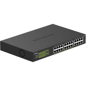 NETGEAR 24-Port Gigabit Ethernet Unmanaged PoE+ Switch (GS324P) – with 16 x PoE+ @ 190W, Desktop/Wallmount (Renewed)