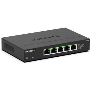 NETGEAR 5-Port Multi-Gigabit Ethernet Easy Smart Managed Essentials Switch (MS305E) – Managed with 5 x 1G/2.5G, Desktop or Wall Mount, and Limited 5 Year Protection(5 Port  2.5G  Easy Managed)