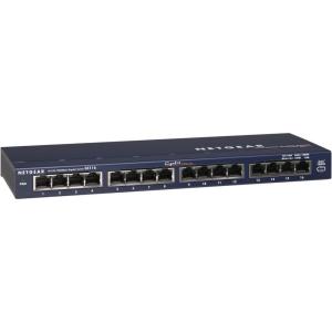 NETGEAR 8-Port Gigabit Smart Managed Plus Switch, ProSAFE Lifetime Protection (GS108Ev3) (Renewed)(16 Port)