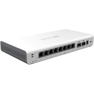 NETGEAR 8-port PoE Gigabit Ethernet Smart Switch with Insight Cloud Management (GC108P) – Managed with 8 x PoE+ @ 64W (Renewed)(Cloud | L2+ Managed)