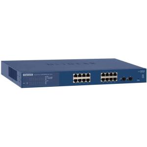 NETGEAR GS108Tv2 8-Port Gigabit Smart Managed Pro Switch, ProSAFE Lifetime Protection(16 Port | 2 x SFP)