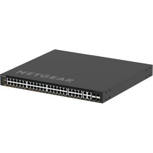 Netgear – MSM4352-100NES – NETGEAR M4350 MSM4352 52-Port 44×2.5G, 4x10G/Multi-gig PoE++ (194W Base, up to 3, 314W) and 4xSFP28 25G Managed Switch