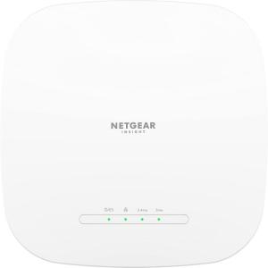 Netgear Cloud Managed Wireless Access Point WAX615 WiFi 6 Dual-Band AX3000 802.11ax Insight Remote Management (PoE+ or AC Adapter or Mount/s not Included) (Renewed)(AX3000 | WiFi 6 | PoE+)