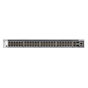 Netgear GSM4352S M4300-52G 48-Port 1G Stackable Managed Switch w/ 2x 10GBASE-T & 2x SFP+ Uplinks [Non PoE] (Renewed)