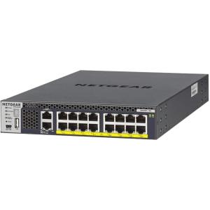 Netgear ProSafe M4300-16X [XSM4316PS] 16-Port PoE+ 10GbE SFP+ Stackable Managed Switch (Renewed)