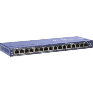 Prosafe 16port 10/100 Desktop Switch With 8port Poe Fs116p (Renewed)