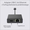 NETGEAR Nighthawk USB-C to Ethernet Adapter with 60W Passthrough Charging (USB2ETH) – Fast Wired Gigabit Ethernet – Universally Compatible with Nighthawk Mobile Hotspots, Laptops, Tablets & More