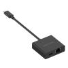 NETGEAR Nighthawk USB-C to Ethernet Adapter with 60W Passthrough Charging (USB2ETH) – Fast Wired Gigabit Ethernet – Universally Compatible with Nighthawk Mobile Hotspots, Laptops, Tablets & More