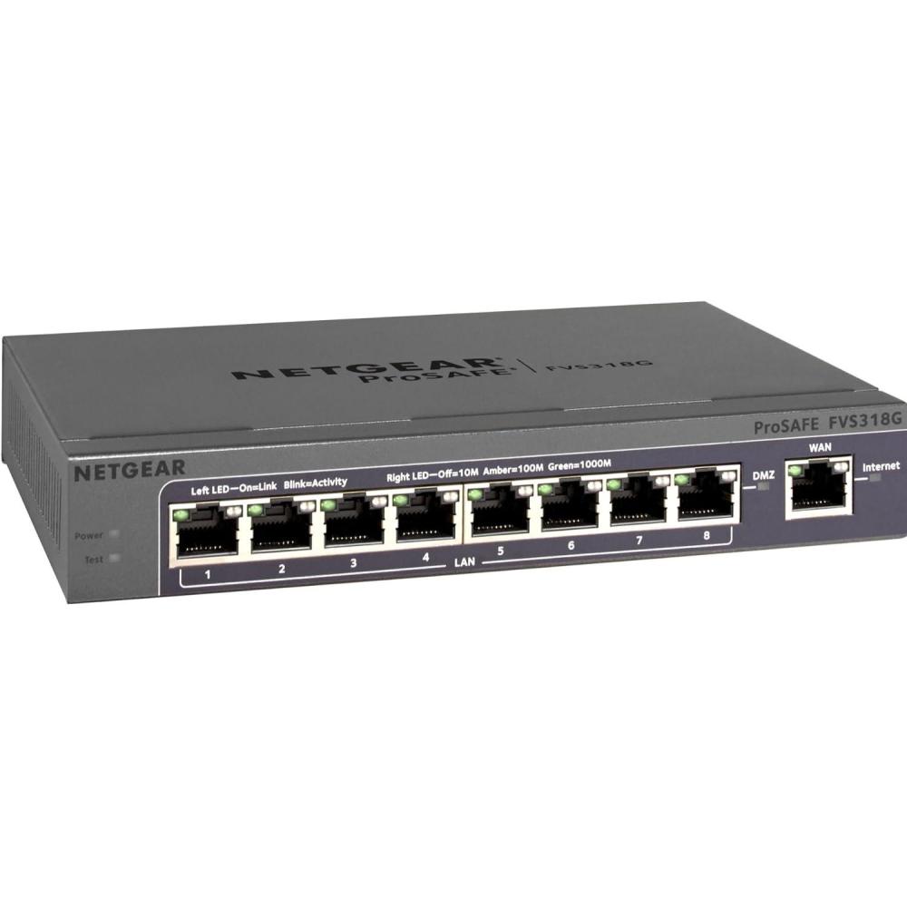 image:imageNetgear FVS318G ProSafe 8 Port Gigabit VPN Firewall