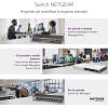 NETGEAR 48-Port Gigabit Ethernet Smart Managed Pro Switch (GS748T) – with 4 x 1G SFP, Desktop/Rackmount, and ProSAFE Lifetime Protection (Renewed)(52 Port | 6 x UPlinks)