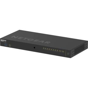 Netgear AV Line M4250 GSM4212PX 8-Port Gigabit 44.64 Mpps Forwarding Rate PoE+ Compliant Managed AV Switch with SFP (240W)