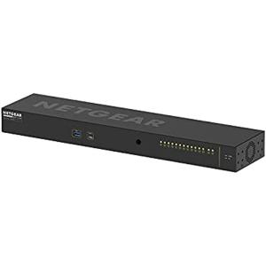 Netgear AV Line M4250-12M2XF 12×2.5G and 2xSFP+ Managed Switch (MSM4214X) – 12 Ports – Manageable – 3 Layer Supported – Modular – 37.90 W Power Consumption – Optical Fiber, Twisted Pair – 1U – Rack-mo