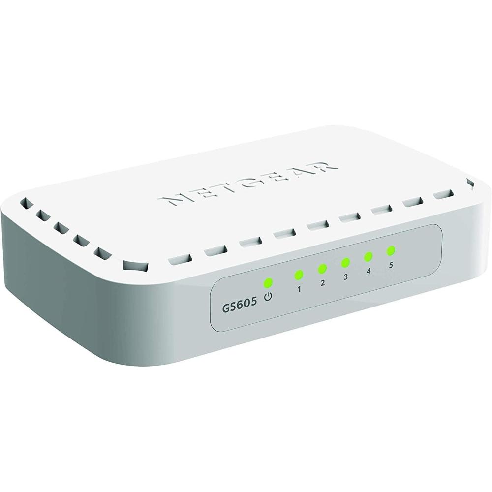 image:imageNETGEAR GS605 5Port Gigabit Ethernet Switch