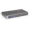NETGEAR JGS524E-200NAS 24-Port Gigabit Rackmount Smart Managed Plus Switch, ProSAFE Lifetime Protection (JGS524E)