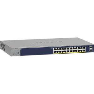 NETGEAR GS724TPv3 Managed L2 Gigabit Ethernet (10/100/1000) Power Over Ethernet (PoE) Grey(24 Port PoE 380W)