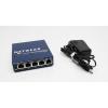 NETGEAR ProSafe FS105 5-port 10/100Base-TX Desktop Slimline Switch FS105NA