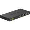 NETGEAR 24-Port Gigabit Ethernet Unmanaged PoE+ Switch (GS324PP) – with 24 x PoE+ @ 380W, Desktop or Rackmount