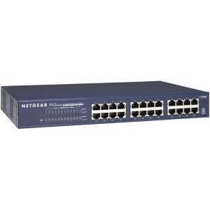 JGS524NA NETGEAR ProSafe JGS524 24-Port 10/100/1000Base-T Rackmountable gigabit Switch (Retail)