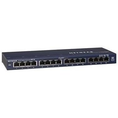 image:imageNETGEAR ProSafe GS116 16Port Gigabit Ethernet Switch 16 x 101001000BaseT  GS116NA