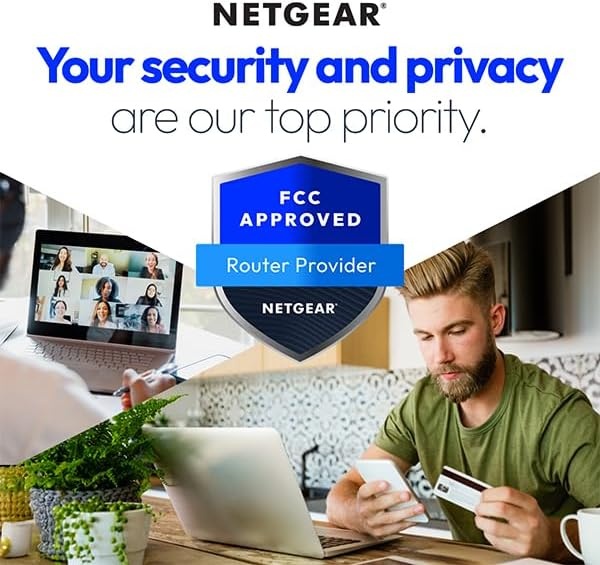 image:imageNETGEAR Nighthawk Modem Router Combo CAX30 DOCSIS 31 Cable Modem and WiFi 6 Router AX2700 27 Gbps Compatible with Xfinity Spectrum Cox and More Gigabit Wireless InternetPack of 1