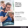 NETGEAR Cable Modem CM700 – Compatible with All Cable Providers incl. Xfinity, Spectrum, Cox | for Cable Plans up to 800Mbps | DOCSIS 3.0(300 Mbps Max Download)