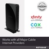 NETGEAR Cable Modem CM700 – Compatible with All Cable Providers incl. Xfinity, Spectrum, Cox | for Cable Plans up to 800Mbps | DOCSIS 3.0(300 Mbps Max Download)